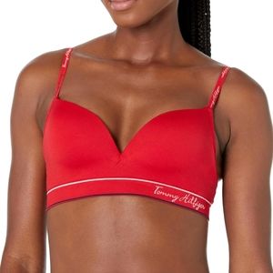 Tommy Hilfiger Women's Seamless Lightly Lined Lounge Bralette Size 34B